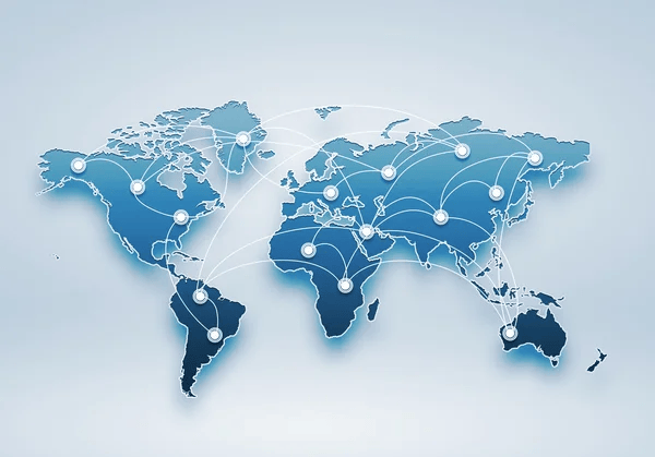 Allrounder Marine Solutions global network map