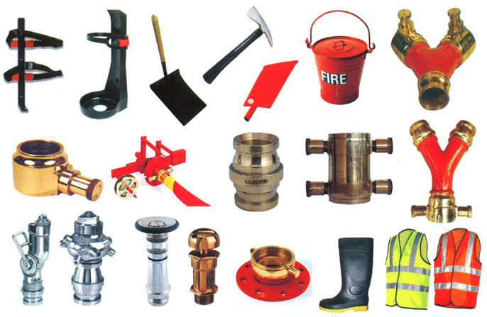 Fire hose fittings and brass accessories