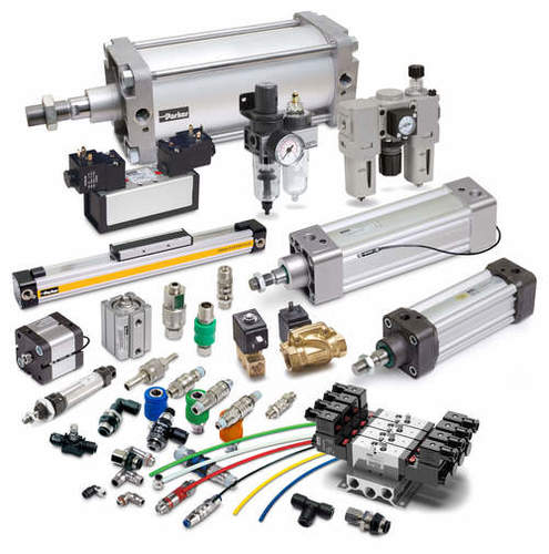 Pneumatic cylinders, valves and accessories