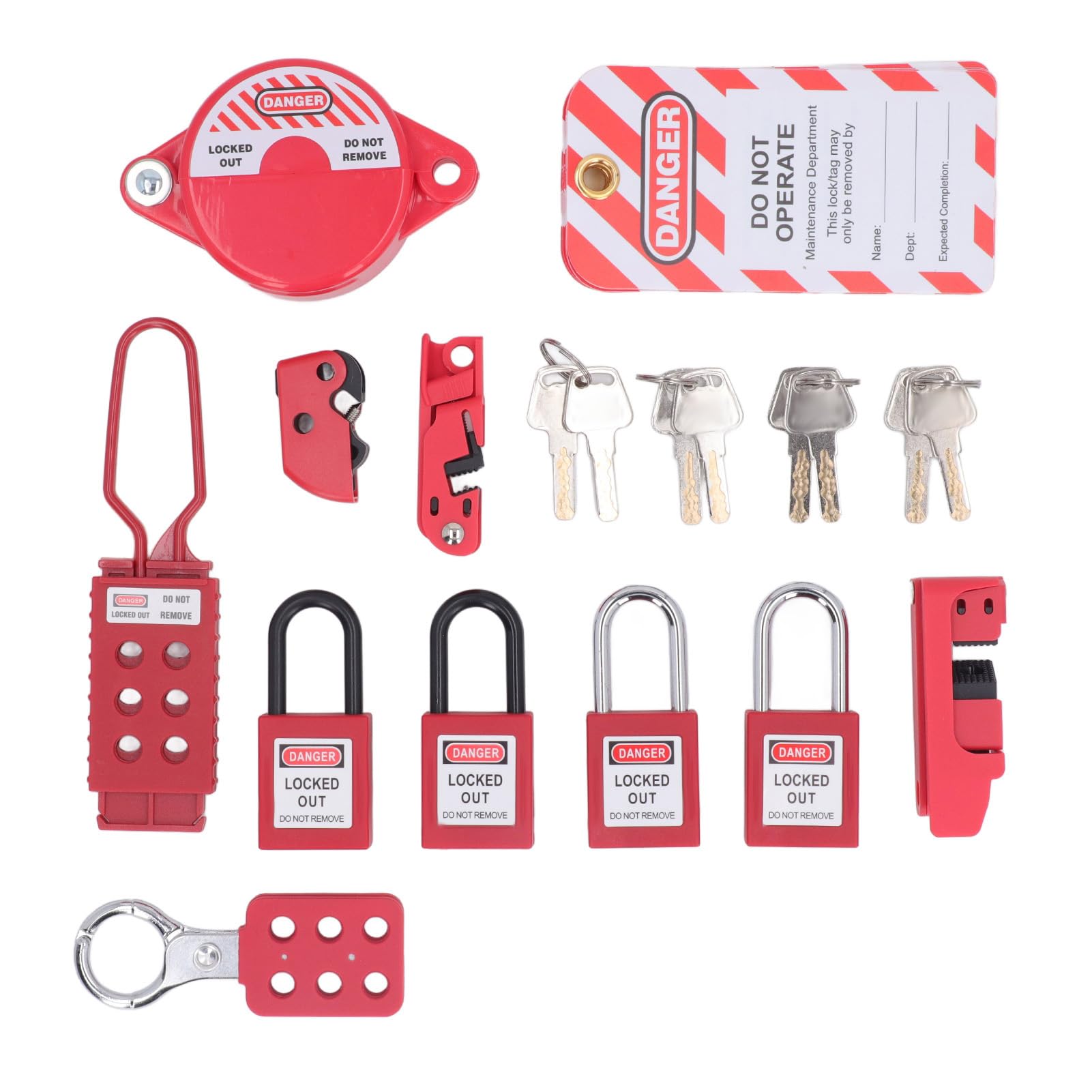 Lockout tagout LOTO safety kit